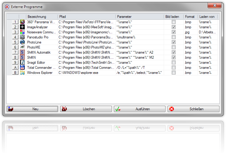 externe programme